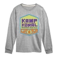 thumbnail image 1 of Kamp Koral - Kamp Koral Logo Badge - Toddler & Youth Long Sleeve Graphic T-Shirt, 1 of 6