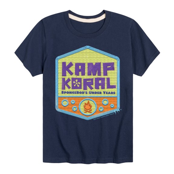 Kamp Koral - Kamp Koral Logo Badge - Toddler & Youth Short Sleeve Graphic T-Shirt