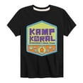 thumbnail image 1 of Kamp Koral - Kamp Koral Logo Badge - Toddler & Youth Short Sleeve Graphic T-Shirt, 1 of 6