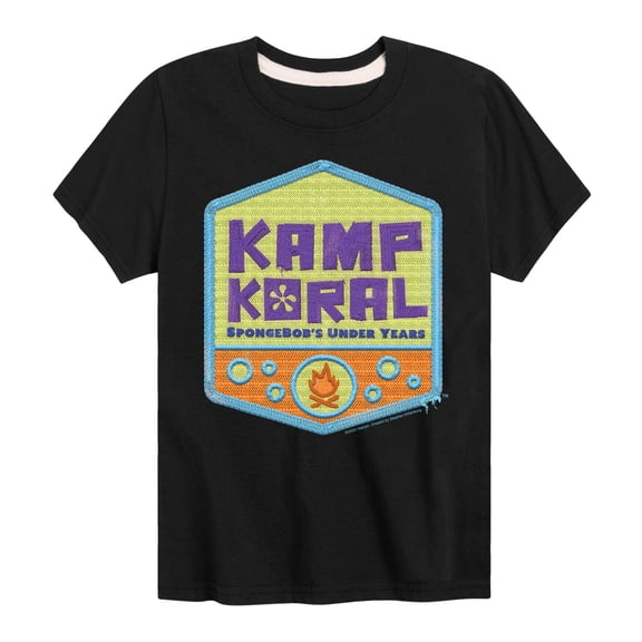 Kamp Koral - Kamp Koral Logo Badge - Toddler & Youth Short Sleeve Graphic T-Shirt