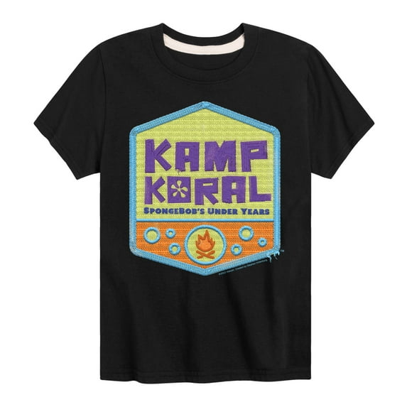 Kamp Koral - Kamp Koral Logo Badge - Toddler & Youth Short Sleeve Graphic T-Shirt
