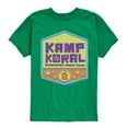 thumbnail image 1 of Kamp Koral - Kamp Koral Logo Badge - Toddler & Youth Short Sleeve Graphic T-Shirt, 1 of 6