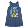 thumbnail image 1 of Kamp Koral - Kamp Koral Patches - Toddler & Youth Girls A-line Dress, 1 of 6
