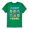 thumbnail image 1 of Kamp Koral - Kamp Koral Patches - Toddler & Youth Short Sleeve Graphic T-Shirt, 1 of 6