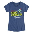 thumbnail image 1 of Kamp Koral - Kamp Kounselor Squidward - Toddler & Youth Girls Short Sleeve Graphic T-Shirt, 1 of 6