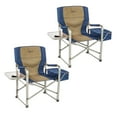 thumbnail image 1 of Kamp-Rite Director Portable Lounge Chair w/ Cooler & Side Table, (2 Pack), 1 of 6