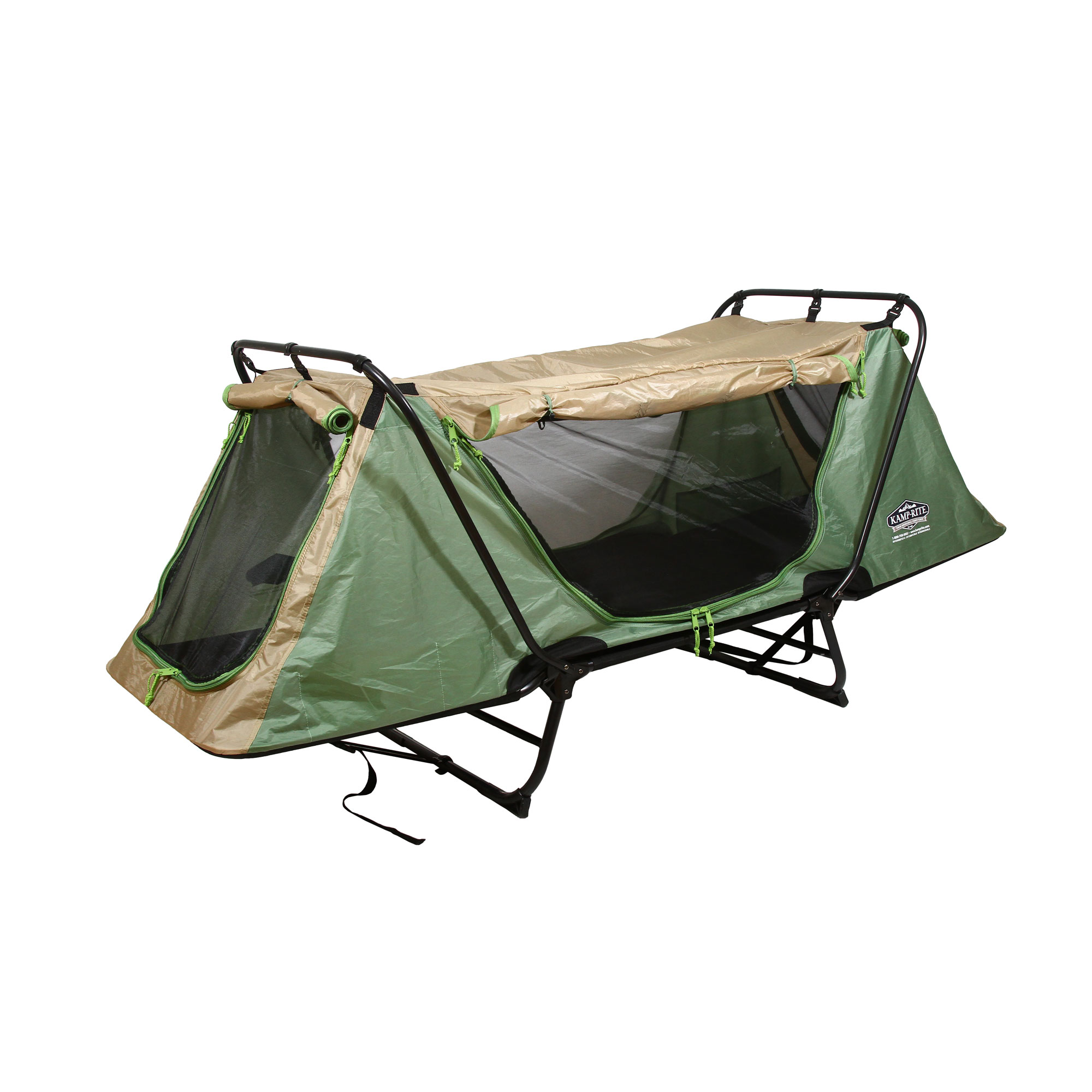 Kamp-Rite Original Tent Cot Folding Camping and Hiking Bed 1 Person (Open Box) - image 1 of 9