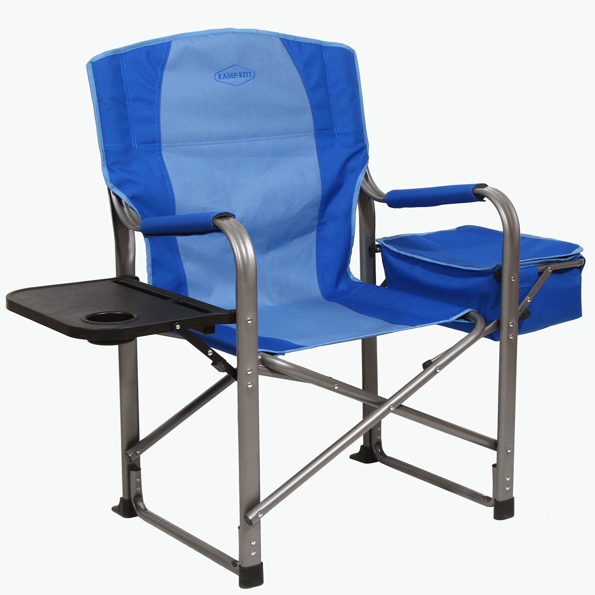 Ozark trail director style fishing chair with side cooler and cup holder new arrivals