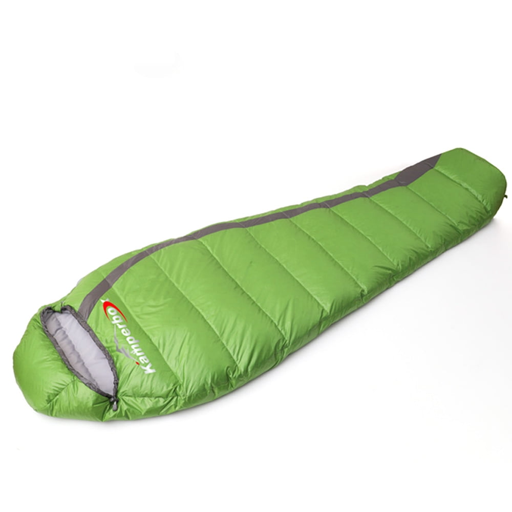 Kamperbox Cold Weather Down Sleeping Bag MummyShaped Winter Sleep Gear