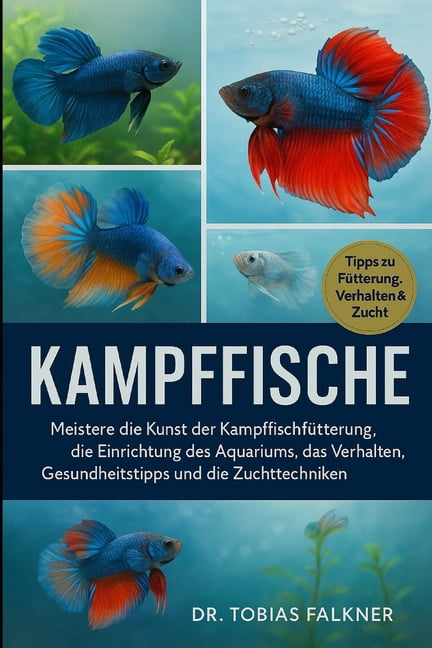 Kampffische: Meistere die Kunst der KampffischfÃ¼tterung, die Einrichtung des Aquariums, das Verhalten, Gesundheitstipps , (Paperback)