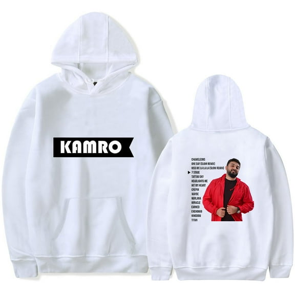 Kamro Hoodie Unisex Long Sleeve Streetwear Women Men Hooded Sweatshirts