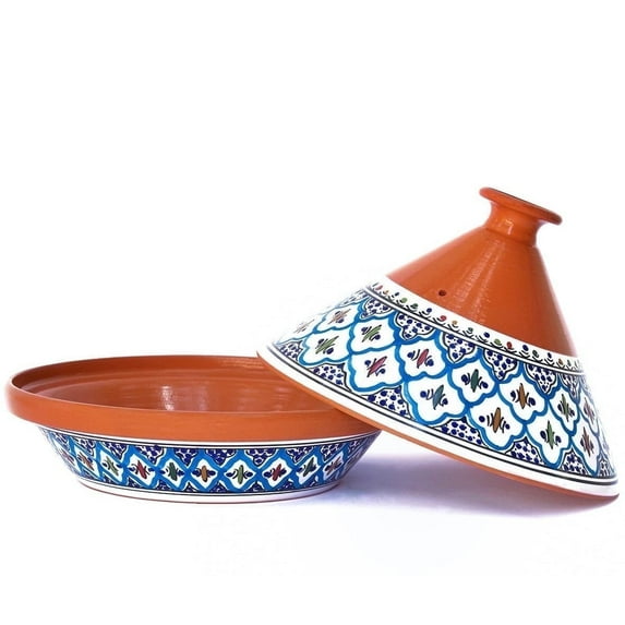 Kamsah Large Supreme Tagine Pot Turquoise