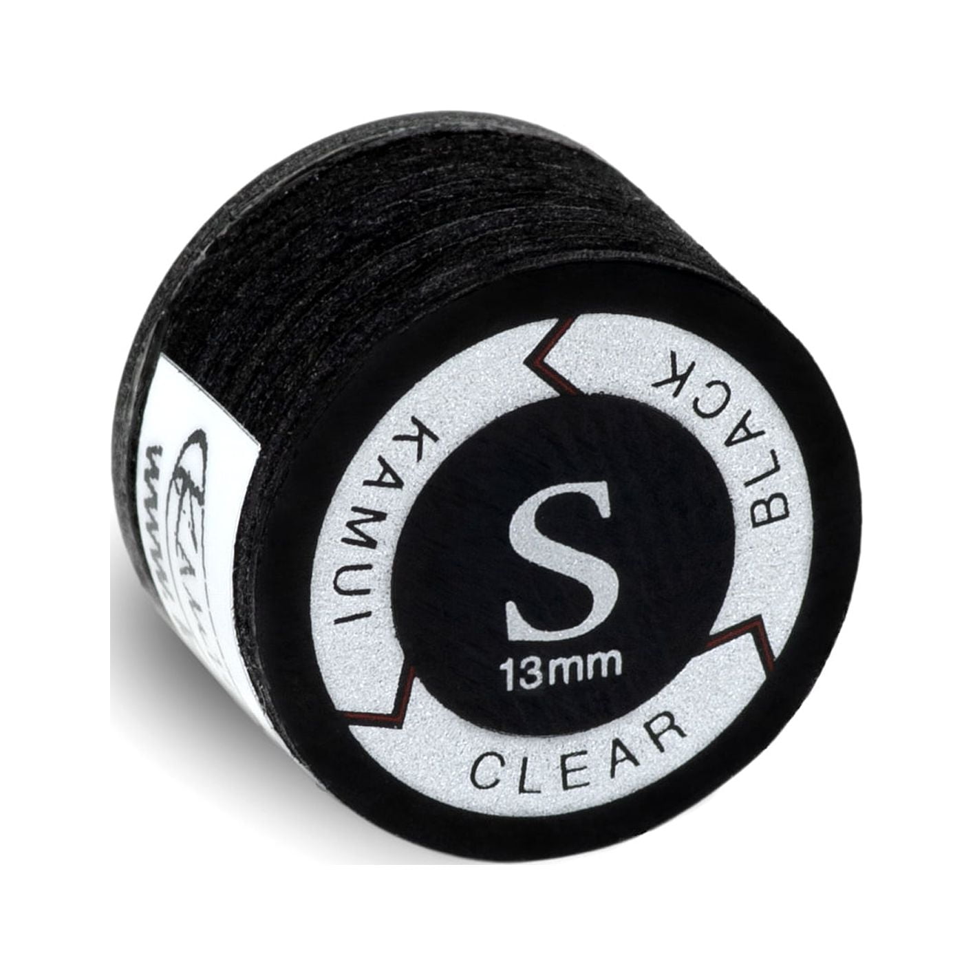 Kamui Clear Black Laminated Pool Billiard Cue Tip