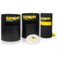 thumbnail image 1 of Kan Jam Pro Outdoor Disc Game Set, 2 goals, stakes, 1 175g Ultimate Size Frisbee and Carry Bag, 1 of 7
