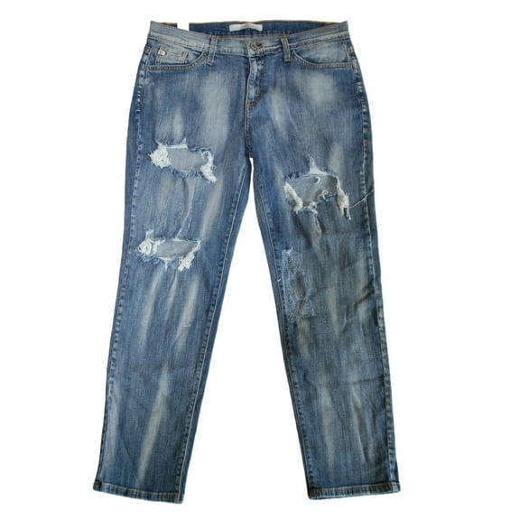 KanCan Misses/Women's Boyfriend Jeans With Destructive Look Size 27