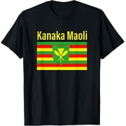Kanaka Maoli Flag Hawaiian Sovereignty Hawaii State Samoan T-Shirt