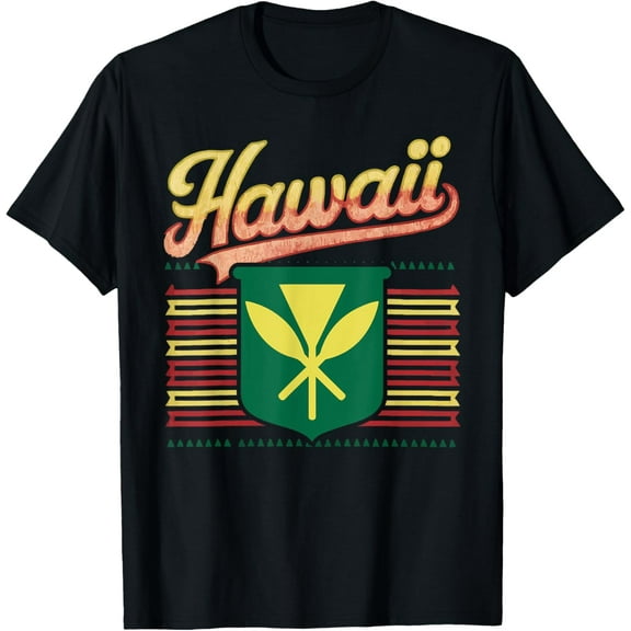 Kanaka Maoli Native Hawaiian Islands Hawaii Flag T-Shirt