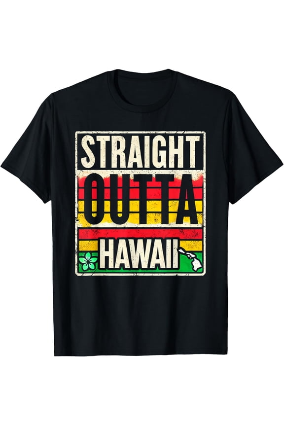 Kanaka Maoli Native Hawaiian Islands Hawaii Flag T-Shirt