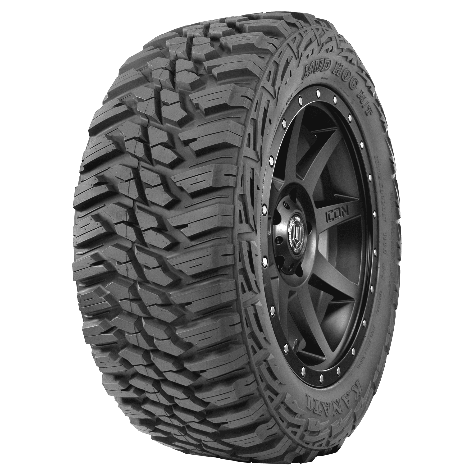 Kanati Mud Hog M/T 39X12.50R17LT 128Q Mud Terrain Tire (Tire Only)