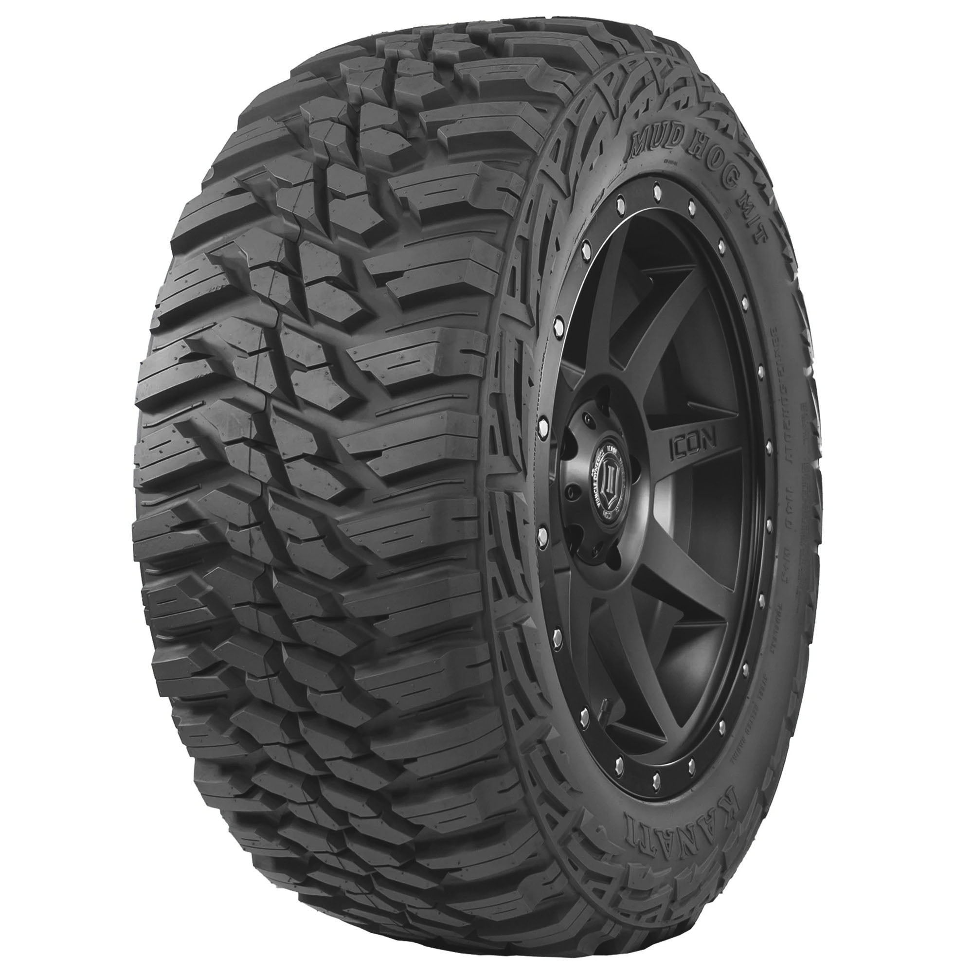 Kanati Mud Hog M/T LT37X12.50R20 126Q Mud Terrain Tire (Tire Only)