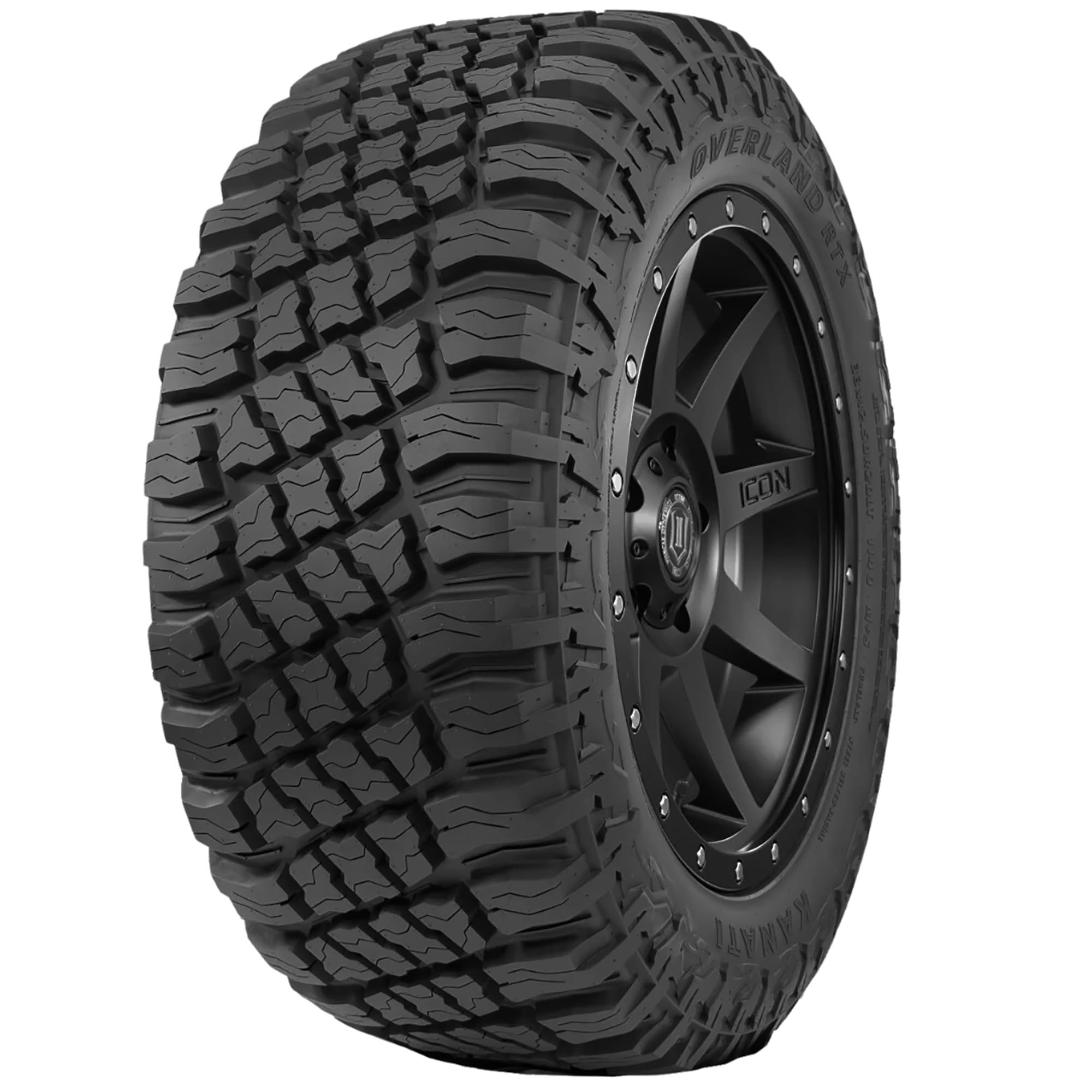 Kanati Overland RTX Rugged Terrain LT35X12.50R22 117Q E Light Truck Tire