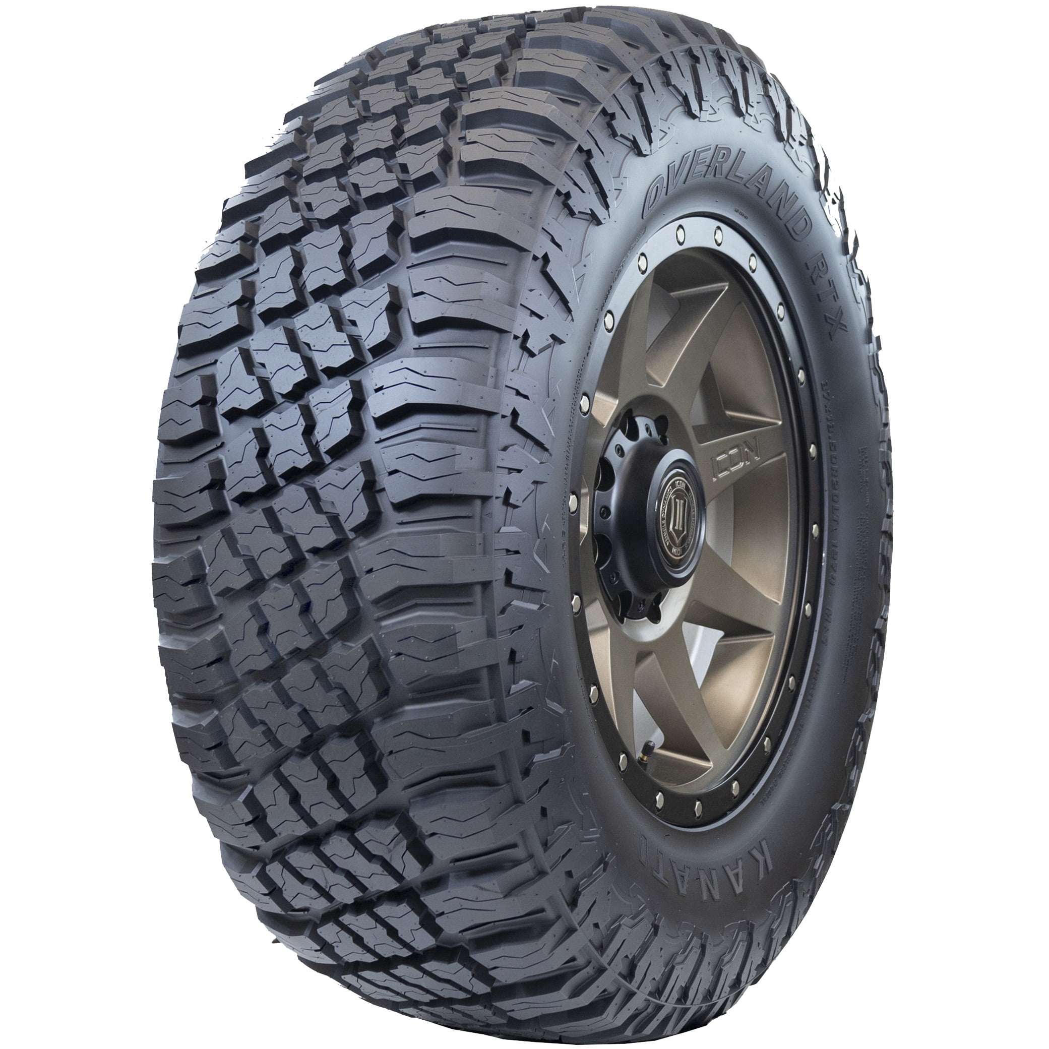 Kanati Overland RTX 37X12.50R22LT 123Q All-Terrain Tire (Tire Only