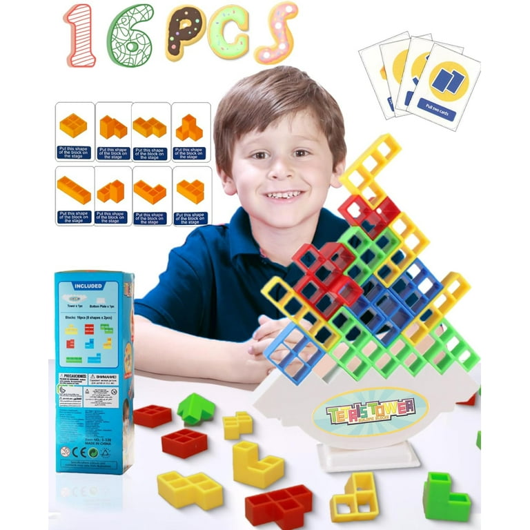 Puzzle Jenga High Draw Building Tower Board Game Adult Jenga Toys (48PCS)