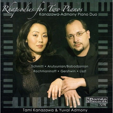 Kanazawa-Admony Piano Duo - Rhapsodies for Two Pianos [CD]