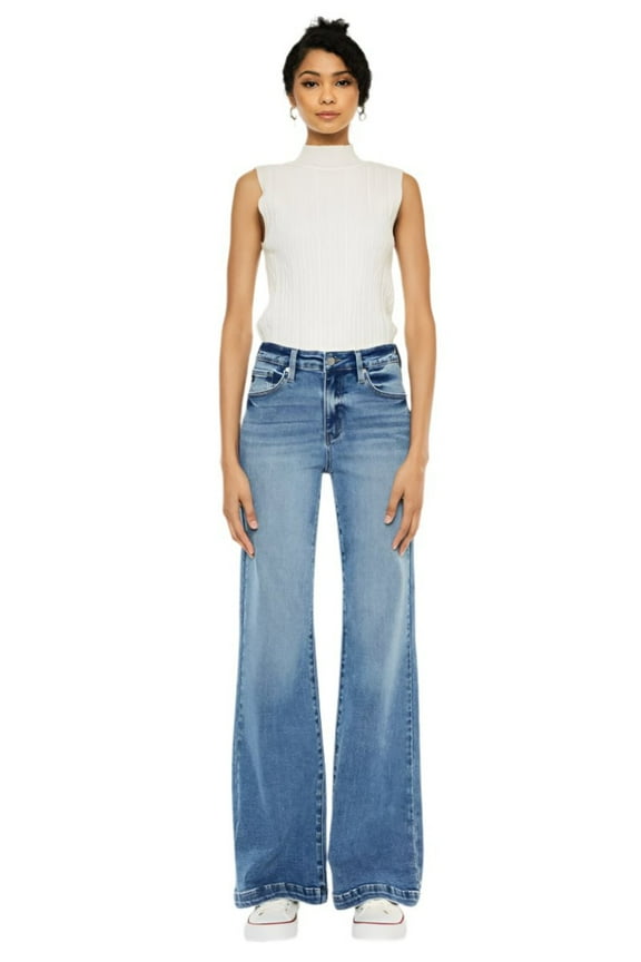- Avonlea High-Rise Wide Flare Jeans (32" Inseam) - KC20024
