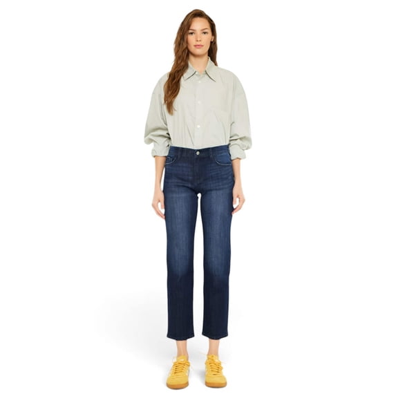 Kancan - Delvey Mid-Rise Boyfriend Jeans (27" Inseam) - KC20080D