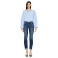 thumbnail image 1 of Kancan - Emely Mid-Rise Slim Straight Leg Jeans (27" Inseam) - KC20062D, 1 of 8