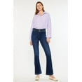 thumbnail image 1 of Kancan High Rise Double Waistband Flare Jeans, 1 of 6
