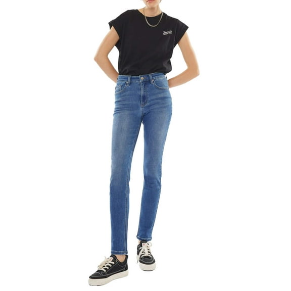 Kancan - Jovi High Rise Cigarette Leg Jeans - ESSENTIAL, KC11251