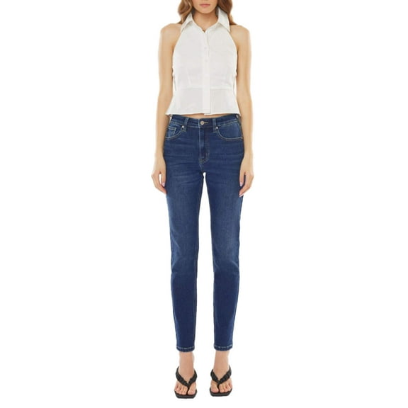 Kancan - Jovi High Rise Cigarette Leg Jeans - ESSENTIAL, KC11251