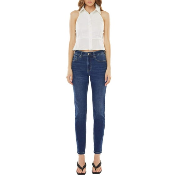 Kancan - Jovi High Rise Cigarette Leg Jeans - ESSENTIAL, KC11251