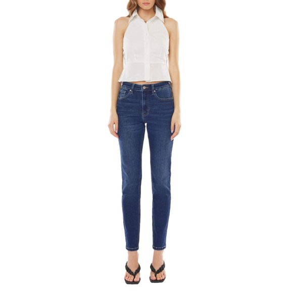 Kancan - Jovi High Rise Cigarette Leg Jeans - ESSENTIAL, KC11251