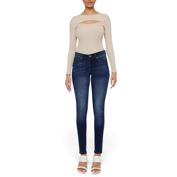 Kancan - Madison Mid-Rise Super Skinny Jeans (29.5" Inseam) - KC11245