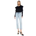 thumbnail image 1 of Kancan - Mid-Rise Cropped Straight Leg Jeans (27" Inseam) - KC20063M, 1 of 9