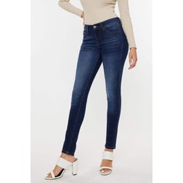 Judy Blue High Waist Cuffed Hem Skinny Jeans - Stretch Denim Comfort Fit (Style 82449)