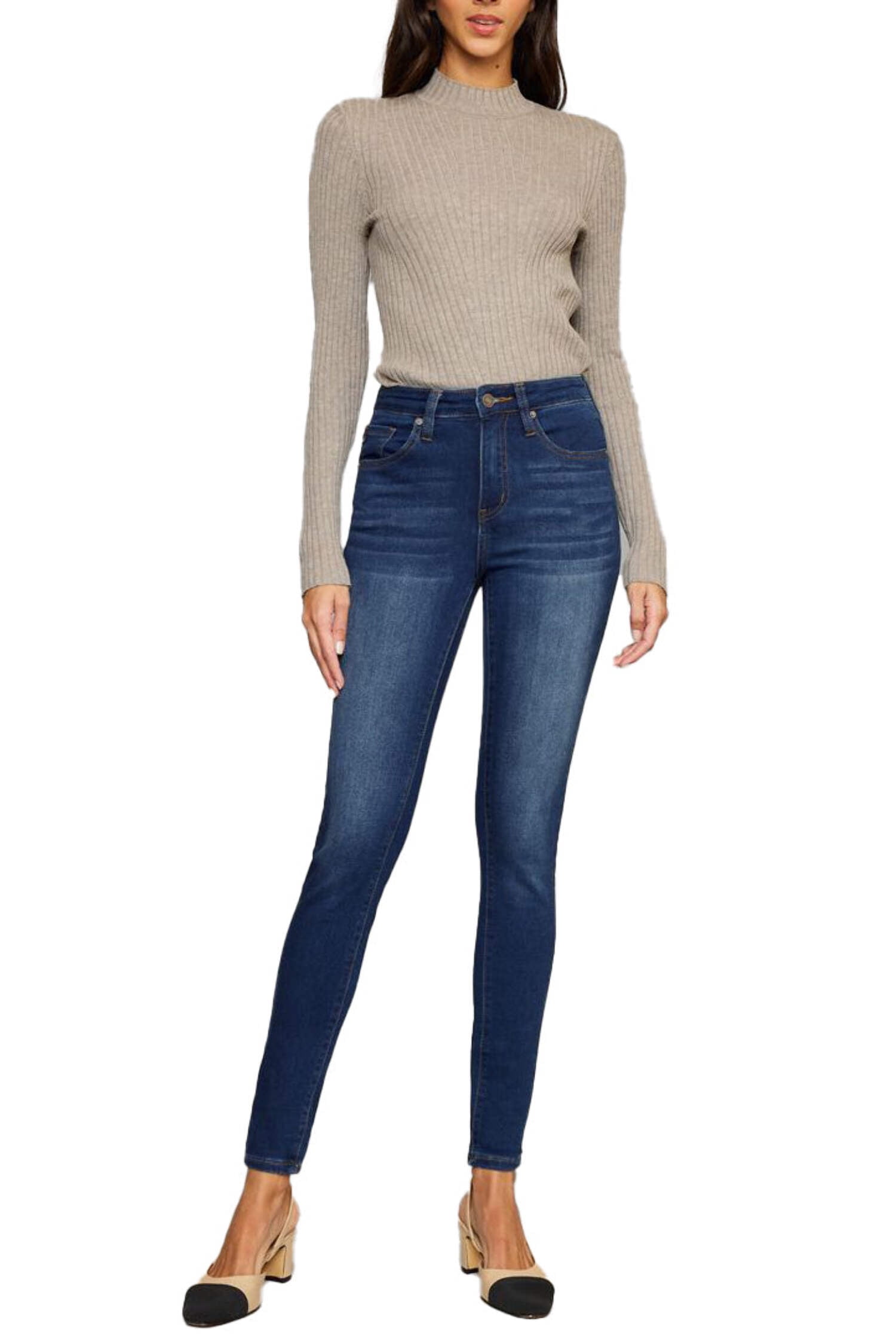 Kancan Alyssa Full Size High Rise Skinny Jeans main image 0