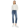 thumbnail image 1 of Kancan - Pamela Mid-Rise Slim Straight Jeans (27" Inseam) - KC20055D, 1 of 9
