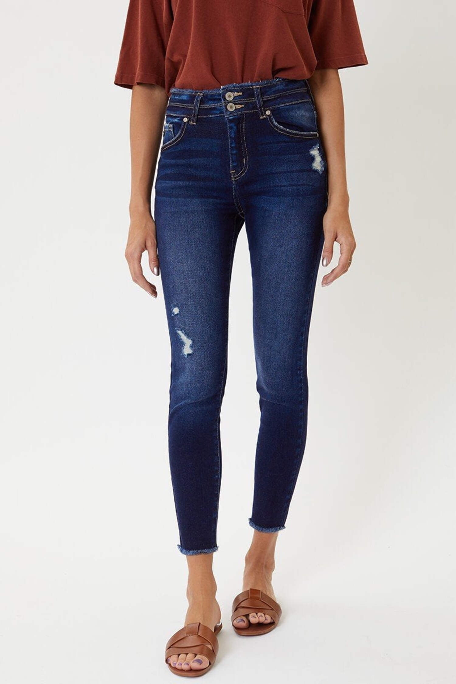 Great Description About High Rise Kancan Jeans