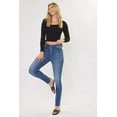 thumbnail image 1 of Kancan - Women's High Rise Curvy Button Fly Super Skinny Jeans - KC7114, 1 of 10