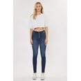 thumbnail image 1 of Kancan - Women's High Rise Curvy Button Fly Super Skinny Jeans - KC7114, 1 of 11