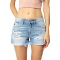 thumbnail image 1 of Kancan - Women's Mid Rise Shorts - kc8377 ST, 1 of 10