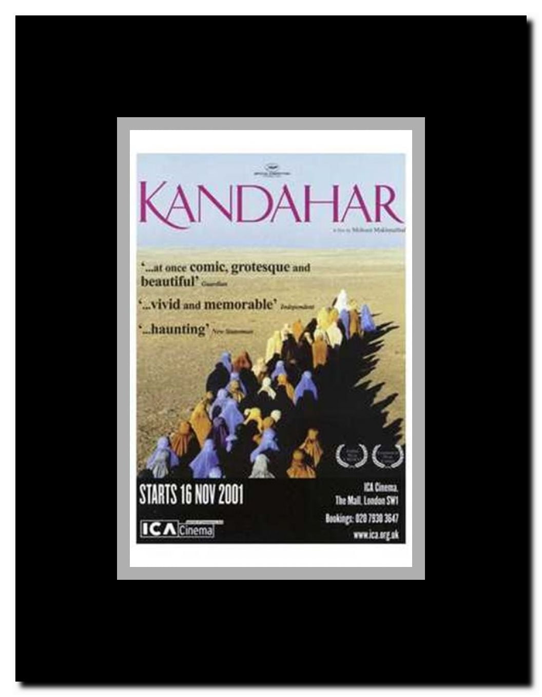 Kandahar Framed Movie Poster