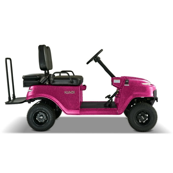 Kandi Collapsible Mini Golf Cart, Pink