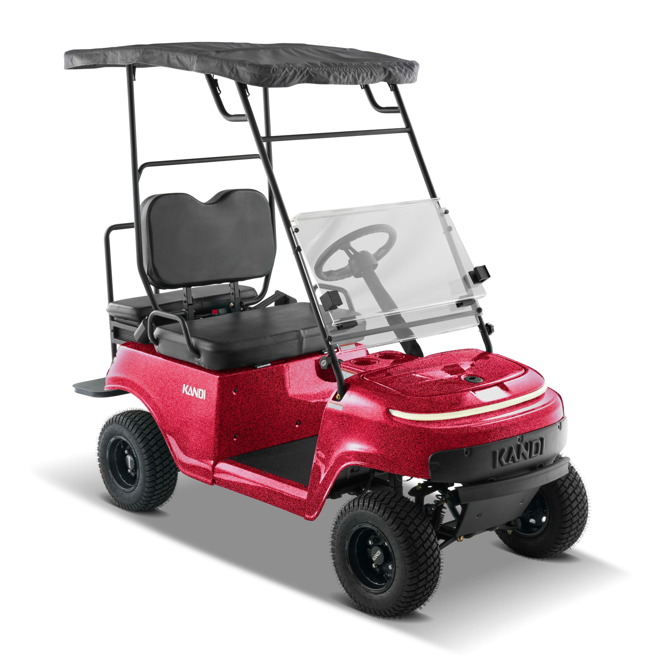 Kandi Collapsible Mini Electric Golf Cart Kandi Collapsible Mini Golf Cart, Red - Walmart.com