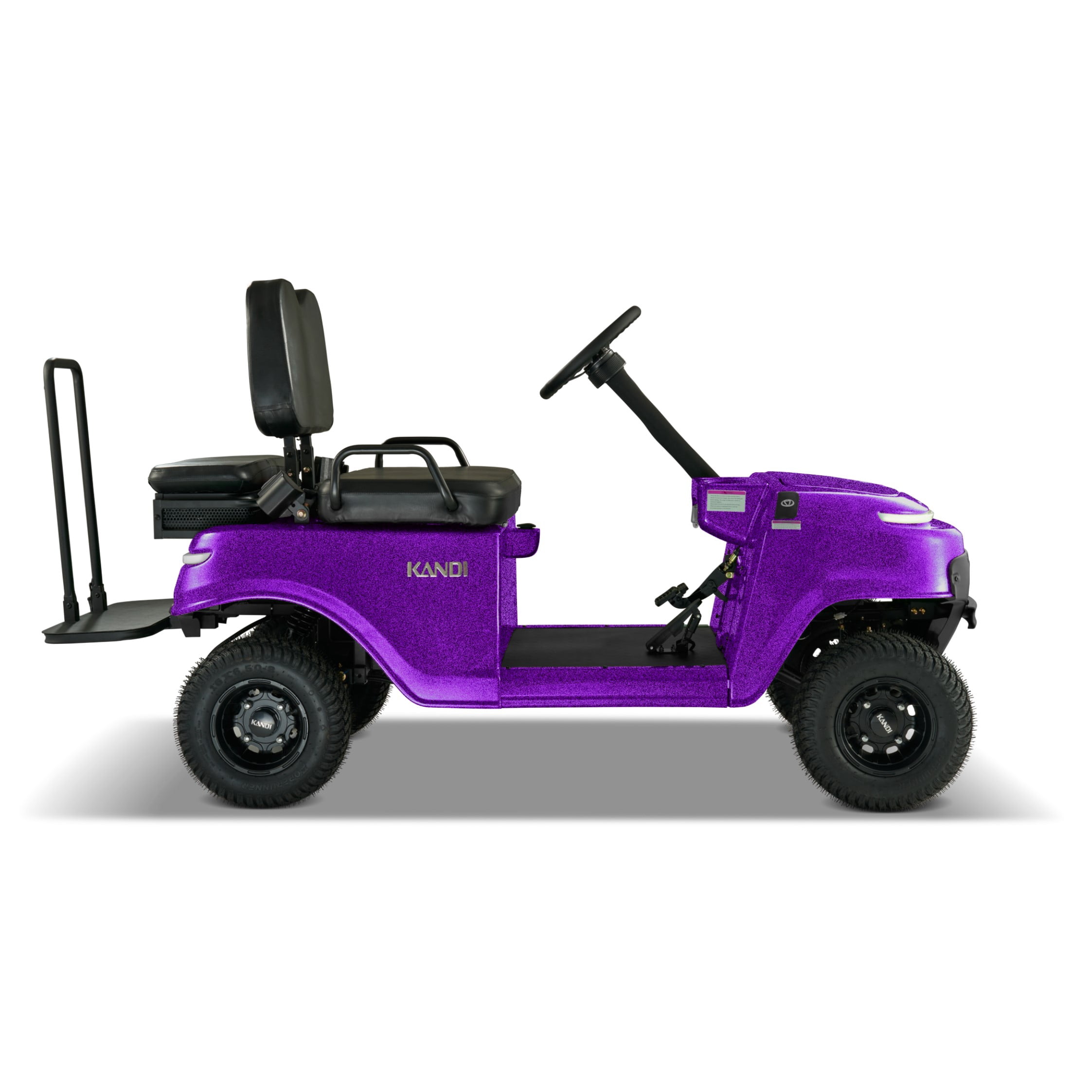 Kandi Collapsible Mini Golf Cart, Royal Purple