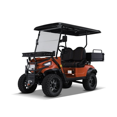 Kandi Electric Golf Cart Kruiser 2P Ranch AGM (Red)